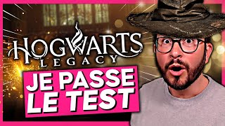 HOGWARTS LEGACY⚡️Je fais le test Maison Patronus Baguette ⚡️ [upl. by Derian]