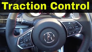 How To Turn Off Traction Control On An Acura RDXTutorial [upl. by Borras213]