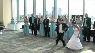 AWESOME J DASH WOP Wedding Dance Entrance Reception First Dance [upl. by Ahseihs72]