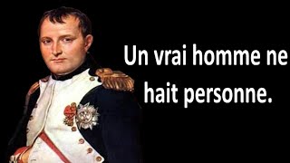 32 Meilleures Citations de Napoléon Bonaparte [upl. by Aisemaj573]