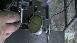 New Zenoah Crankshaft Runout test [upl. by Sabas]