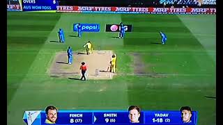 Umesh Yadav 1492 Kmph vs Australia 2015 World Cup Semi umeshyadav australia india fastbowling [upl. by Odnala]