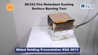 DC333 Fireproof Paint Fire Retardant Coating [upl. by Akemak]