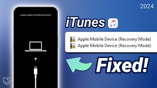 Apple Mobile Device Recovery Mode No Driver Found 3 Way to Fix  2024 Aug [upl. by Mackay395]