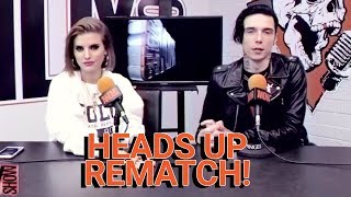 quotHeads Upquot Rematch w JULIET SIMMS [upl. by Nilyarg]