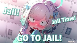 Mint yells at chat to go to jail 【Maid Mint Fantome】 [upl. by Merv748]