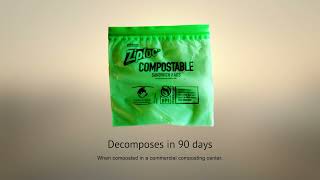 New Ziploc Brand Compostable Sandwich Bag [upl. by Middleton532]