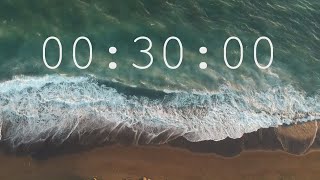 30 minute timer  seagull alarm ambiance ocean version [upl. by Aihseket]