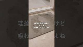 珪藻土バスマットを復活させる方法 shorts ライフハック [upl. by Eanwahs]