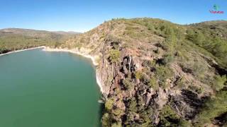 Embalse de lAlcora a vista de drone [upl. by Aiuqcaj]