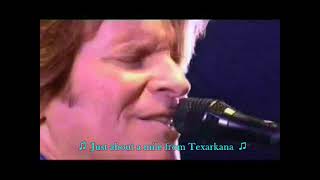 John Fogerty  CCR  Cotton Fields Lyrics [upl. by Eiruam]