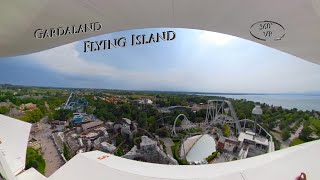 Gardaland Flying Island 360° VR POV Onride [upl. by Ada]