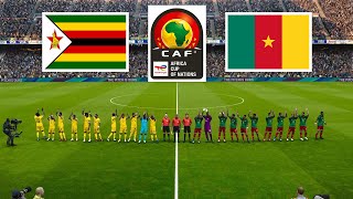 Zimbabwe vs Cameroon  AFRICA CUP OF NATIONS QUALIFICATION 2025 [upl. by Lazor]