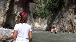 Saklikent gorge near Fethiye Turkey May 2011 [upl. by Enyamrahc]