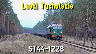 Zielonym Gagarinem przez Bory ST441228 Laski Tucholskie  Green ST441228 by Laski Tucholskie [upl. by Matti]