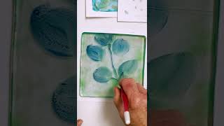 Watercolor Meets Gelli Plate Printing Join Me Live on Sunday 28th at 2pm EDT and Lets Explore [upl. by Phares819]