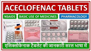 FORAXSP TABLET ACECLOFENAC PARACETAMOL TABLETS  दर्द की दवा [upl. by Ruhl]