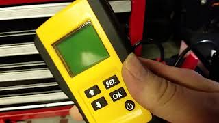 Testing sealed lead acid batteries with the AE300 Digital Battery Analyzer [upl. by Ardnama74]