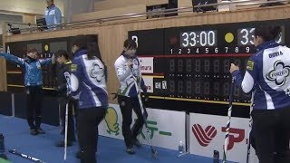 軽井沢国際 QF ロコソラーレvsフォルティウス 1～4E [upl. by Nicram]