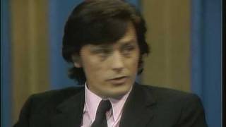 Dick Cavett Show  Alain Delon interview part 1 of 4 [upl. by Manolo]