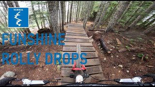 Funshine Rolly Drops  Whistler Bike Park Encyclopedia 2024 [upl. by Philly446]