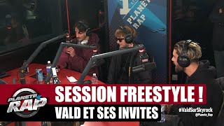 Vald  4ème SESSION FREESTYLE  avec Yonidas Rafal amp Charles BDL  PlanèteRap [upl. by Moishe]