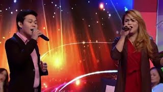 Marcelito Pomoy and Sephy  The Prayer  Magandang Buhay 2018 [upl. by Handel703]