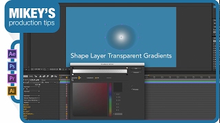 After Effect Quick Tip shape layer transparency gradients [upl. by Meeharb]