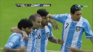 Ecuador 1 Argentina 1  Telefe HD [upl. by Dona]