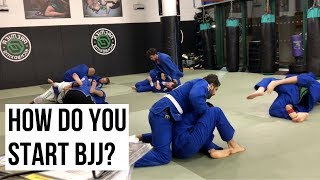 What Does a BJJ Beginner Class Look Like How do you Start BJJ [upl. by Madi]