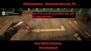 Glücksspieler Herausforderung 9 Der SpezialTrick ganz easy  Red Dead Redemption 2 [upl. by Ahsyt]