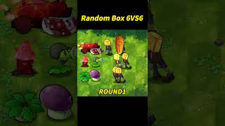 PVZ 1 Fusion Challenge 6 Plant Boxes vs 6 Zombie Boxespvz plantsvszombies pvzchallenge [upl. by Benge]