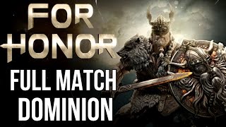 For Honor Warlord Dominion full match no comment [upl. by Dygert]