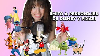 PERSONAJES DE DISNEY Y PIXAR CANTAN YOURE WELCOME DISNEY AND PIXAR CHARACTERS SING YOURE WELCOME [upl. by Ardnait]