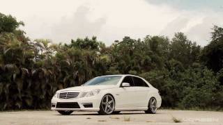 Mercedes Benz E63 on 20quot Vossen VVSCV3 Concave Wheels  Rims [upl. by Nelhsa]