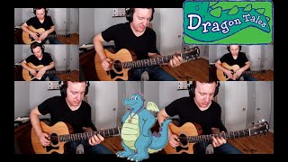 Dragon Tales Theme  Acoustic Guitar Cover  Free Tabs Jacob Neufeld [upl. by Wilkie112]