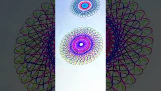 Spiro art spirograph art satisfying asmr artandcraft skills shorts [upl. by Cheatham316]