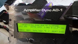 SMD Amp Dyno vs 1993 Rockford Fosgate Punch 200 DSM WOW [upl. by Aryhs]