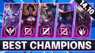 Best Champions In 1410 for FREE LP  CHAMPS to MAIN for Every Role  LoL Guide Patch 1410 [upl. by High367]