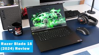 Razer Blade 16 2024 Review i914900HX RTX 4090 16quot 240Hz OLED [upl. by Yrruc]