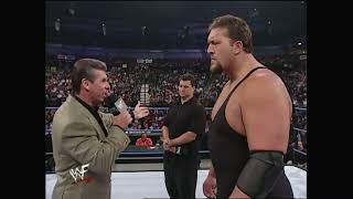 Big Show amp The McMahons segment 22 WWF SmackDown HD  2001 [upl. by Kudva716]