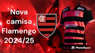 202425 Novo uniforme Confirmado do flamengo  PCPS5PS4 [upl. by Risser500]