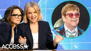 Tina Fey amp Amy Poehlers Weekend Update Reveals Elton John As EGOT Winner at Emmys [upl. by Benji]