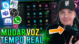 O melhor MODIFICADOR de VOZ para PC 2022 [upl. by Onyx268]