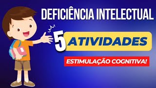 Atividades de estimulação cognitiva para pessoas com deficiência intelectual  Aliadas a BNCC [upl. by Talbott]