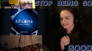 REACTING TO  Come Play from the series Arcane League of Legends amp Color Coded Lyrics [upl. by Odnalo]