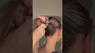 How to use The Halo for an updo  Hair Extensions [upl. by Berlinda]