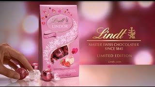 Lindt LINDOR Strawberries and Cream [upl. by Haorbed]