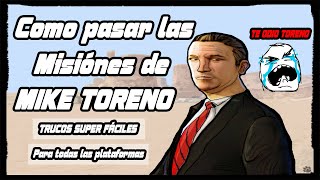 ¿Cómo pasar las Misiones de MIKE TORENO  Sin Trucos Ni Mods  GTA San Andreas  Lnueve [upl. by Isherwood]