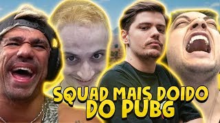 SQUAD MAIS DOIDO DO PUBG ft Dilera Netenho e Skipnho [upl. by Yennaiv7]